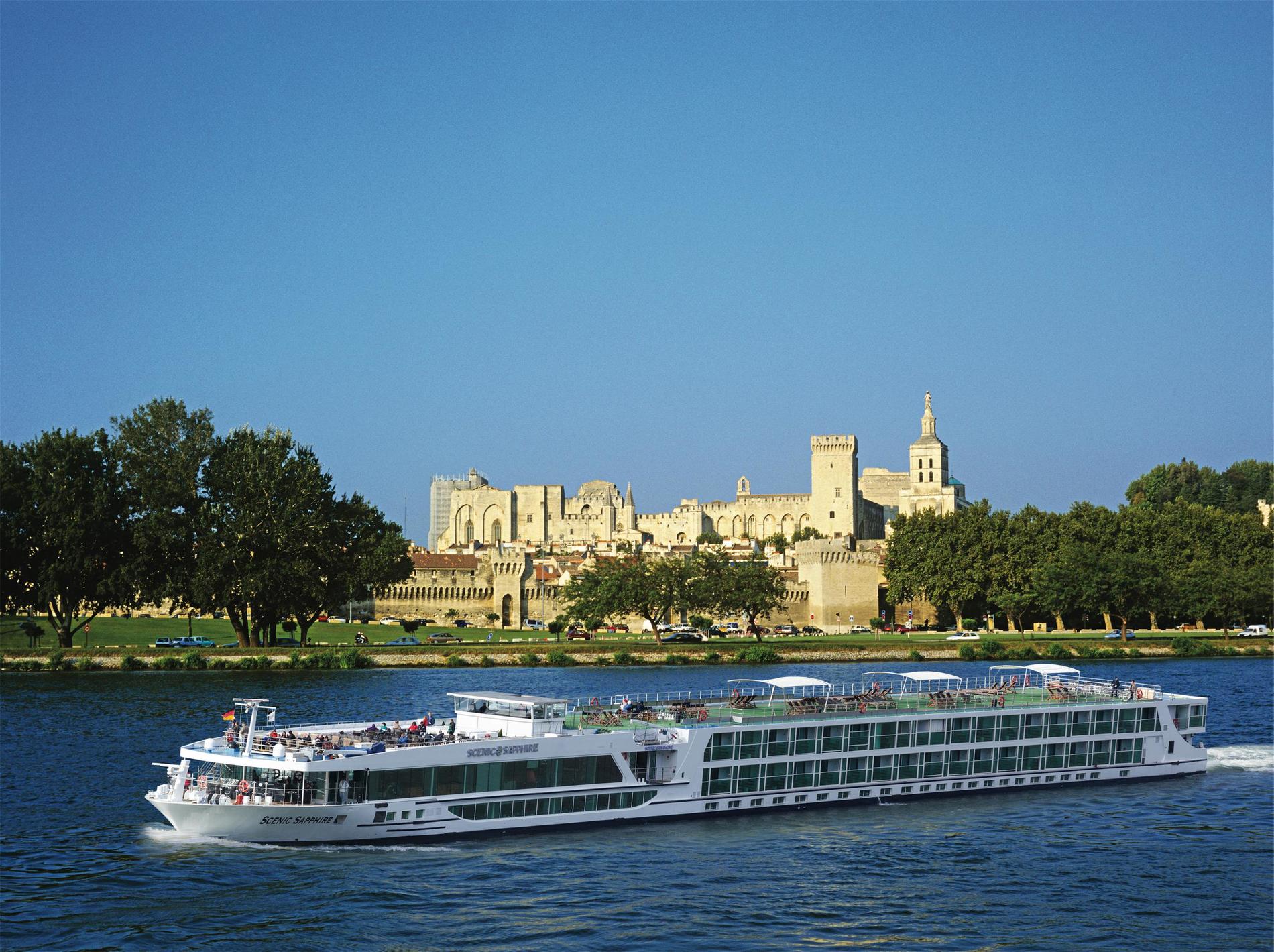 A photo of the Scenic Sapphire cruise ship